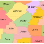 Alabama County Map