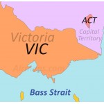 Australia State Abbreviations Map