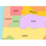 Oregon County Map